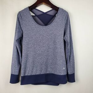 Bally Athletic Top BLUE Size Small